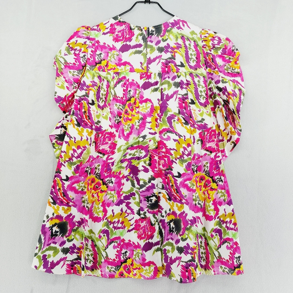NEW Misa Emilia Pink Floral Summer Barbie Mini Dress P3188 - Picture 6 of 11